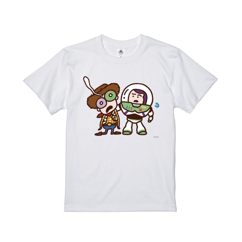 公式 ショップディズニー D Made Tシャツ カナヘイ画 We Love Pixar ウッディ バズ ライトイヤー