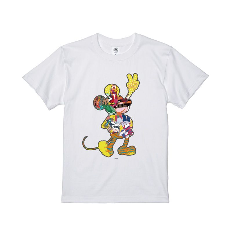 公式 ショップディズニー D Made Tシャツ ミッキー フレンズ ミッキー シルエット フレンドシップデー