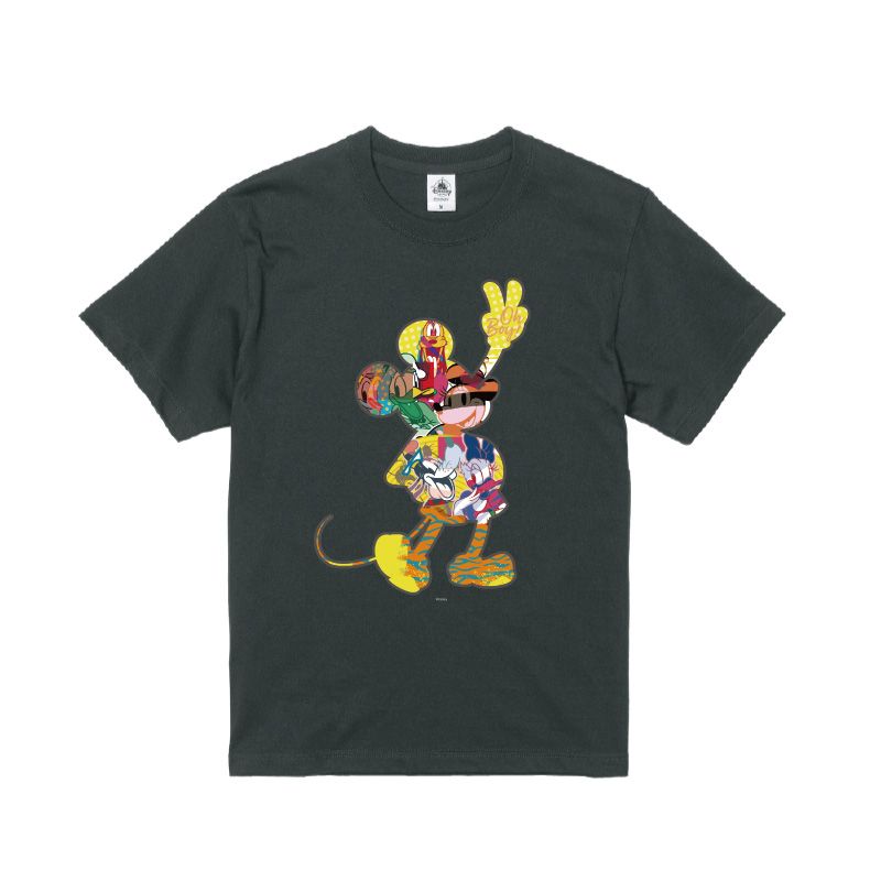 公式 ショップディズニー D Made Tシャツ ミッキー フレンズ ミッキー シルエット フレンドシップデー