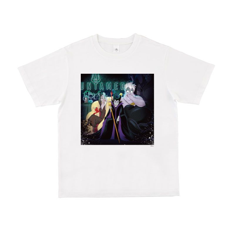 色あせ等はありませんDisney公式 MALEFICENTプリントTシャツ ディズニー ヴィランズ