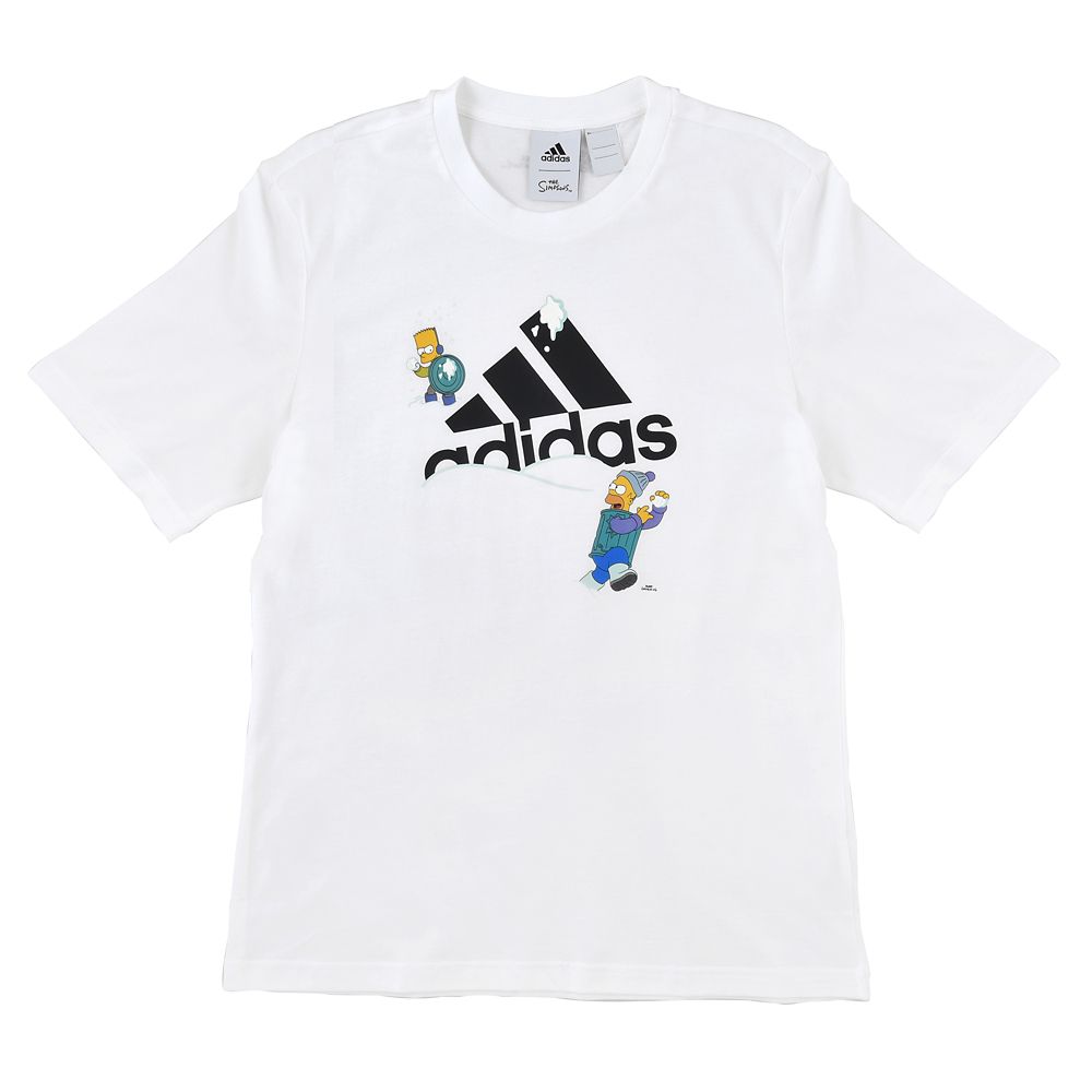 公式 ショップディズニー Adidas Essentials ザ シンプソンズ 半袖tシャツ グラフィック スノーボール ファイト White