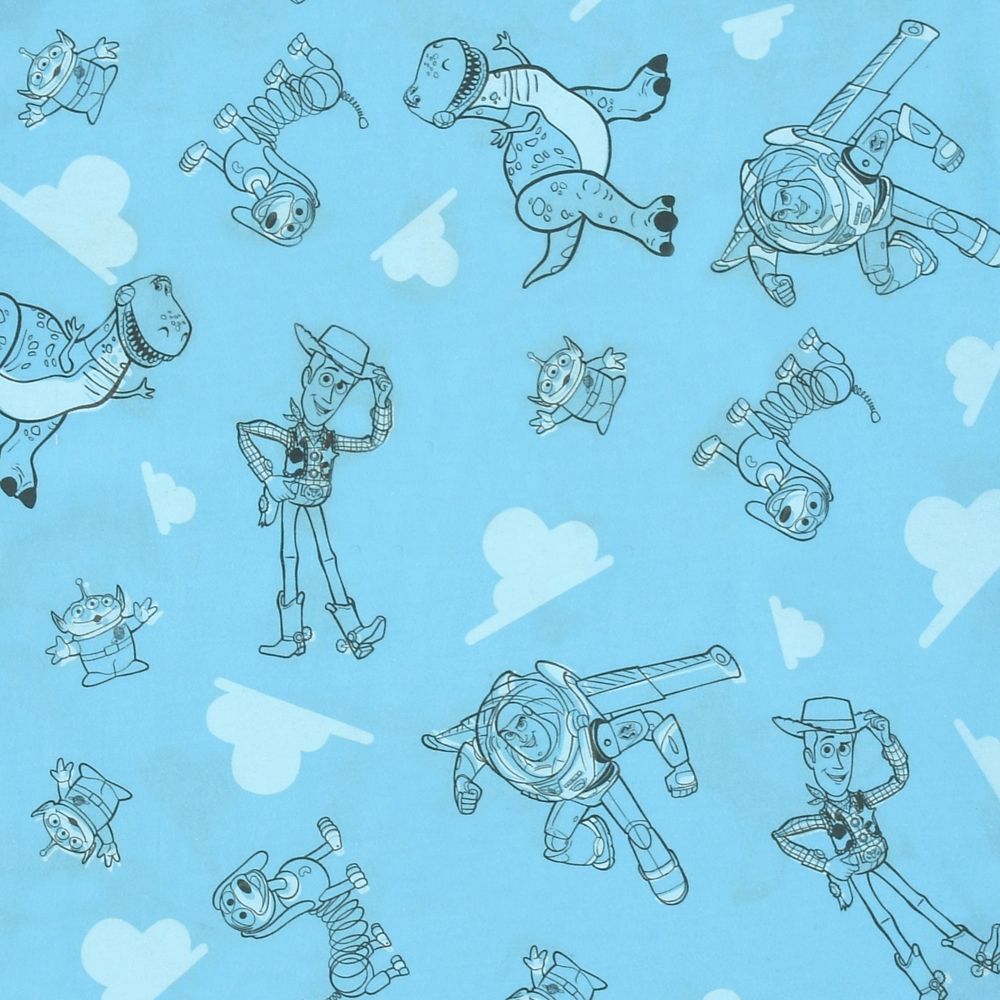 公式 ショップディズニー トイ ストーリー 半袖tシャツ 雲柄