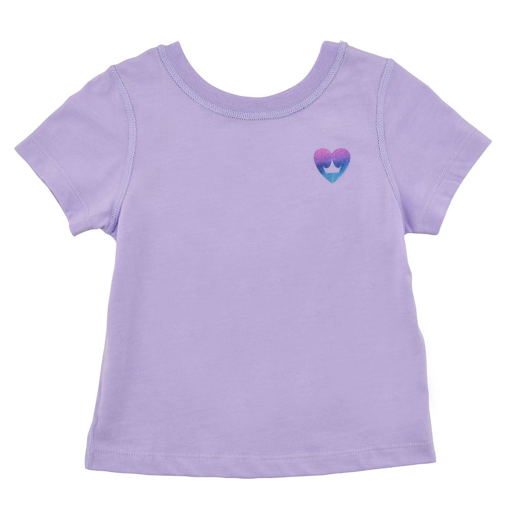 公式 ショップディズニー ディズニープリンセス キッズ用半袖tシャツ Crescent