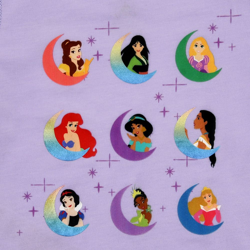 公式 ショップディズニー ディズニープリンセス キッズ用半袖tシャツ Crescent