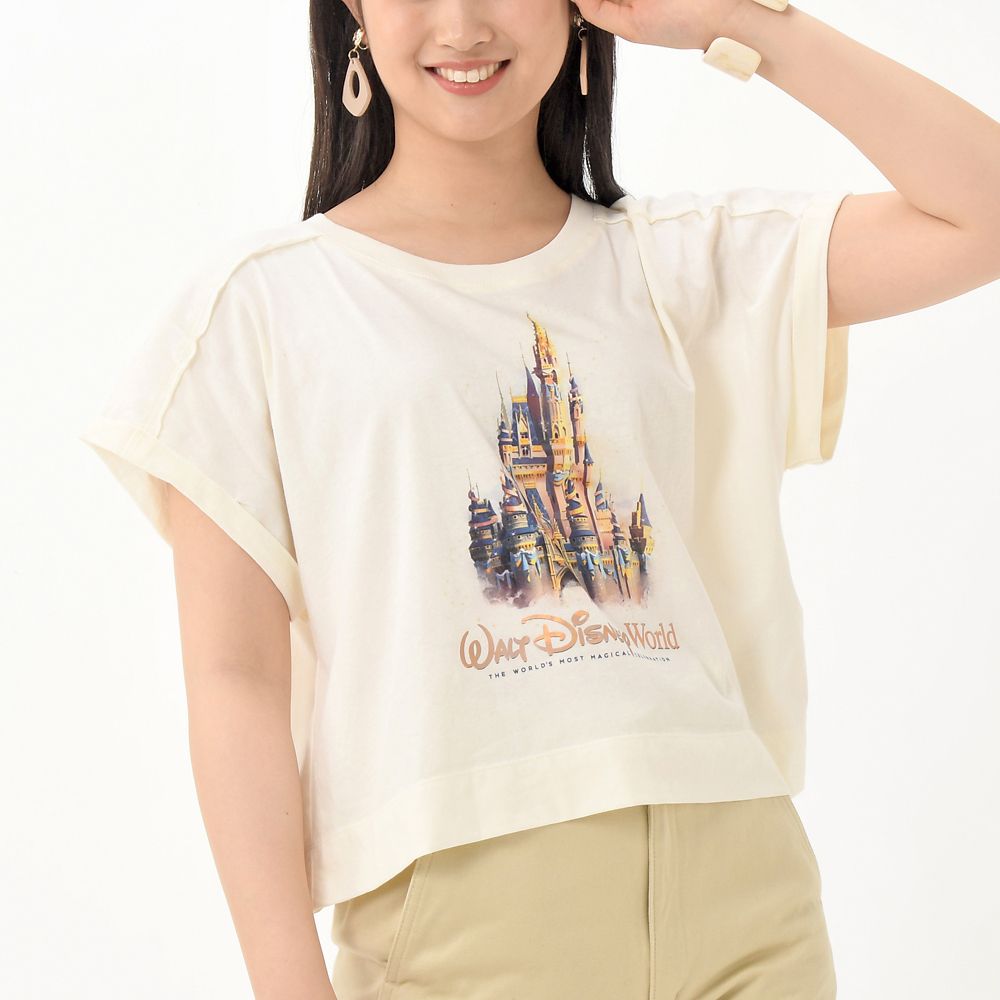 公式 ショップディズニー 半袖tシャツ 城 Walt Disney World 50th