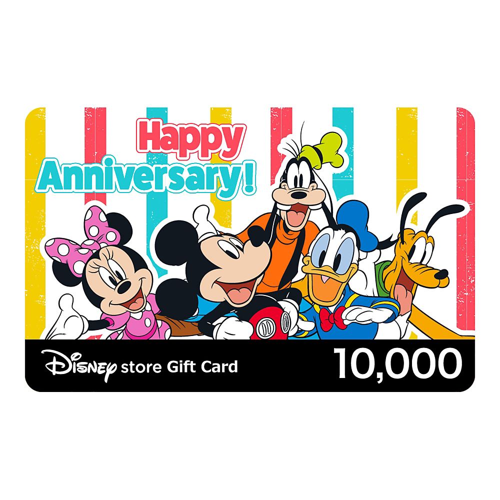 ディズニーストア eギフトカード Happy Anniversary！（非課税）