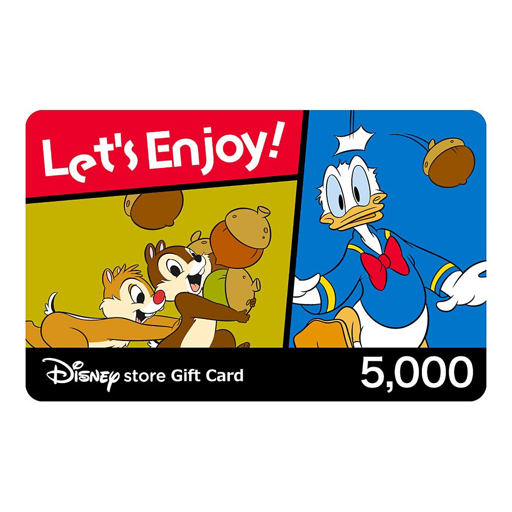 ディズニーストア eギフトカード Let's Enjoy！（非課税）