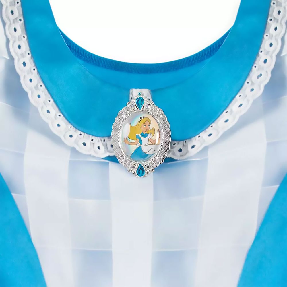 公式 ショップディズニー アリス キッズ用ドレス カチューシャ付き