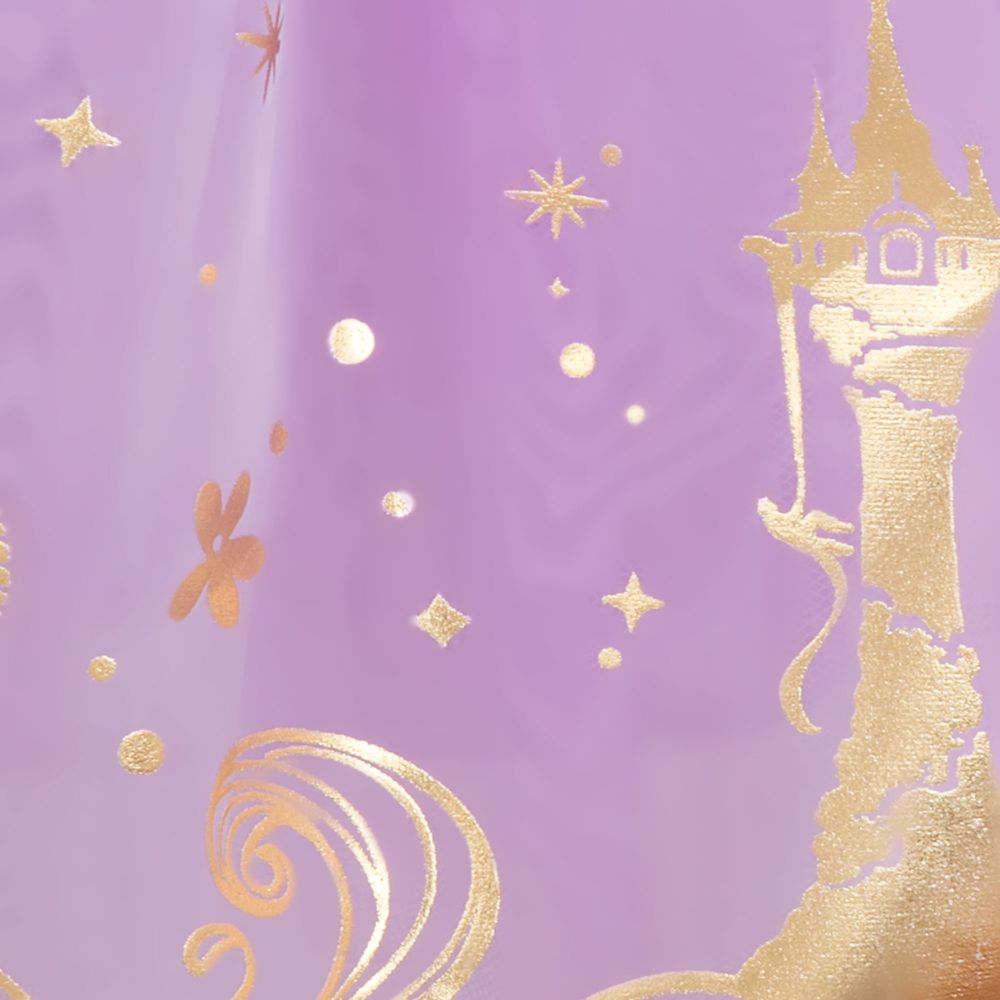 公式 ショップディズニー ラプンツェル キッズ用ドレス イニシャル