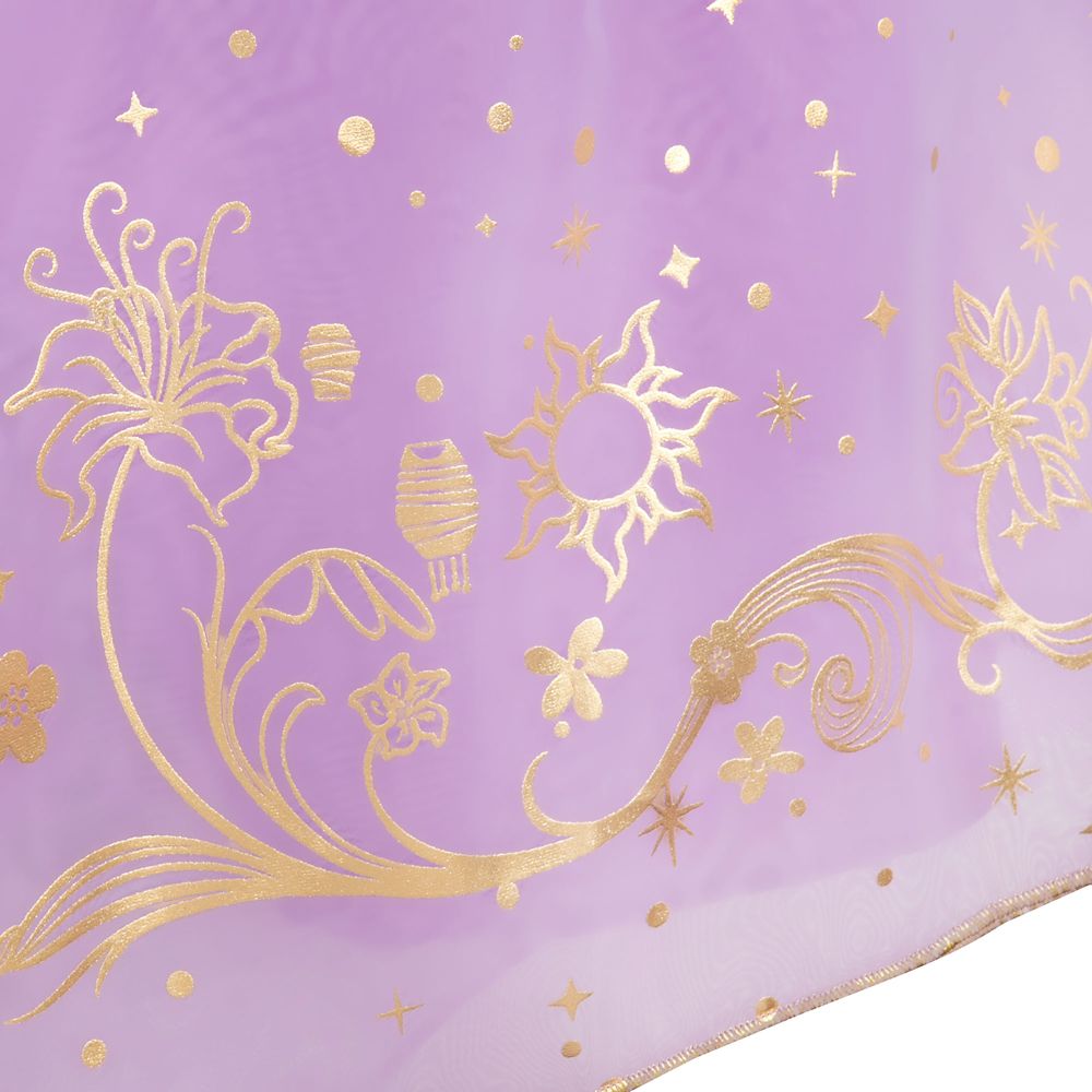 公式 ショップディズニー ラプンツェル キッズ用ドレス イニシャル