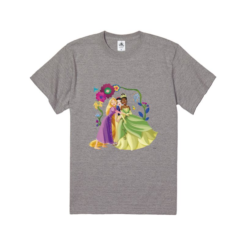 公式 ショップディズニー D Made Tシャツ ディズニープリンセス ラプンツェル 白雪姫 ティアナ フラワー