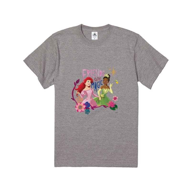 公式 ショップディズニー D Made Tシャツ ディズニープリンセス アリエル ティアナ Friends Are Magic
