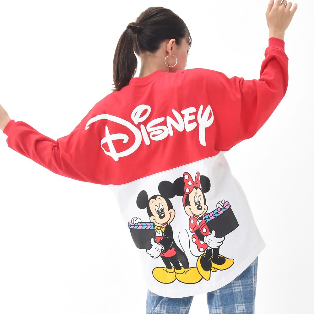 公式 ショップディズニー Spirit Jersey ミッキー ミニー 長袖tシャツ Disney Store Japan 30th