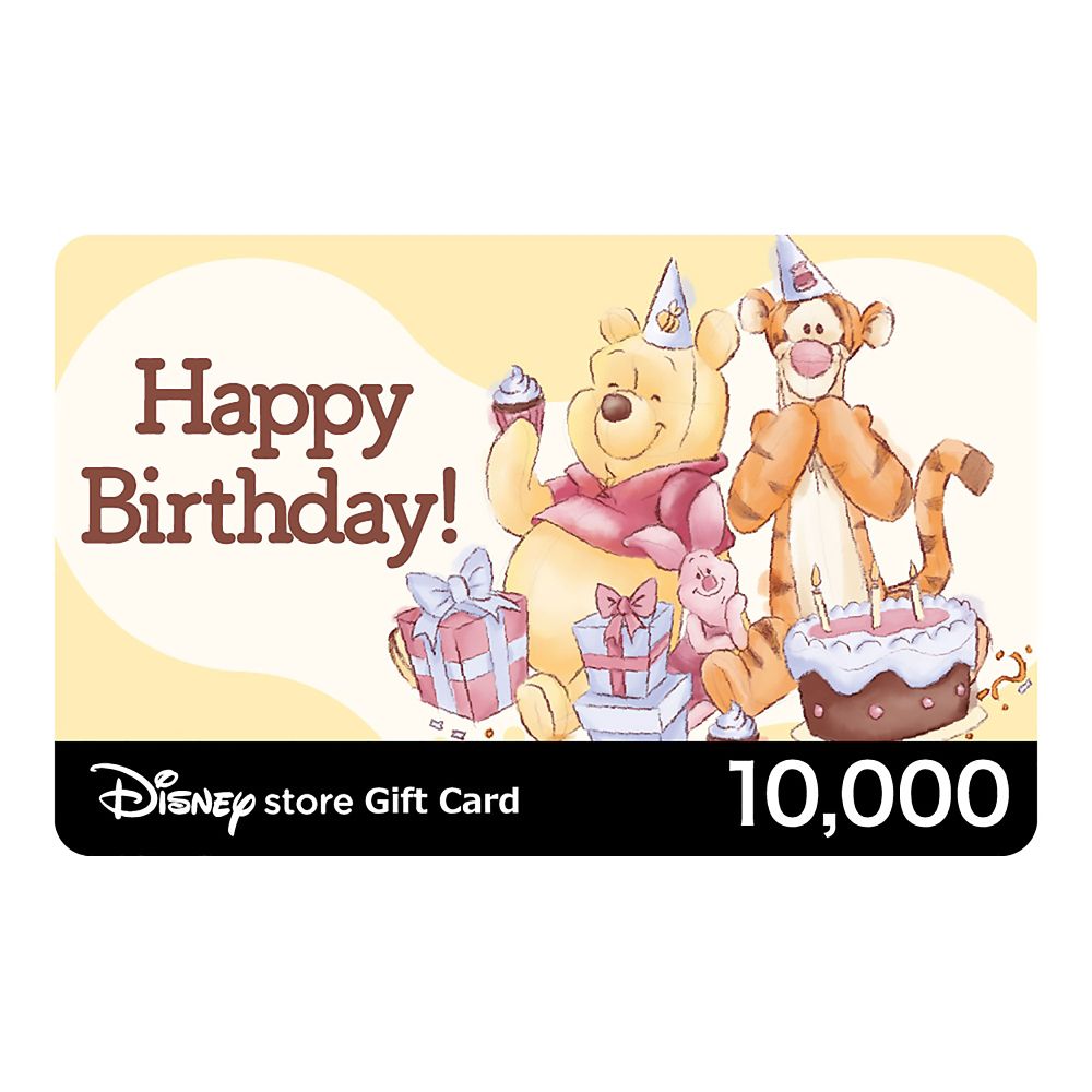 ディズニーストア eギフトカード Happy Birthday！（非課税）