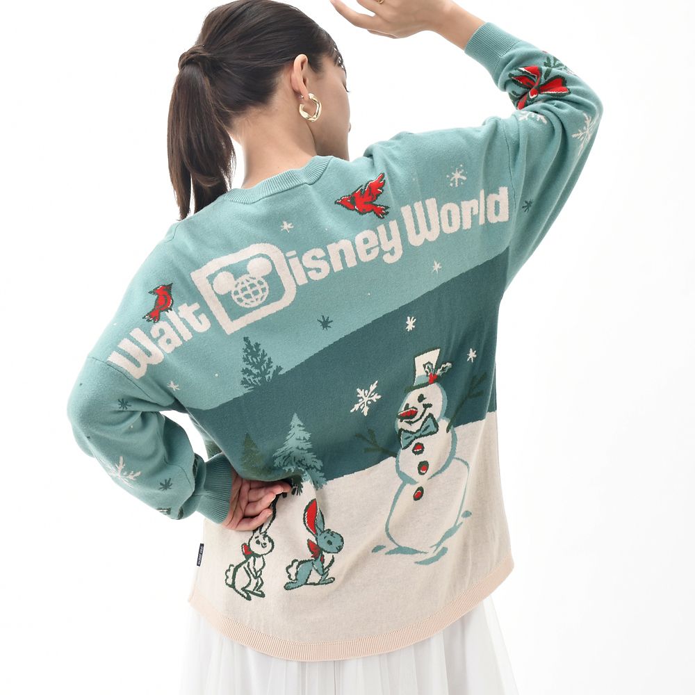 公式 ショップディズニー Spirit Jersey ミッキー 長袖セーター Disney Christmas 22