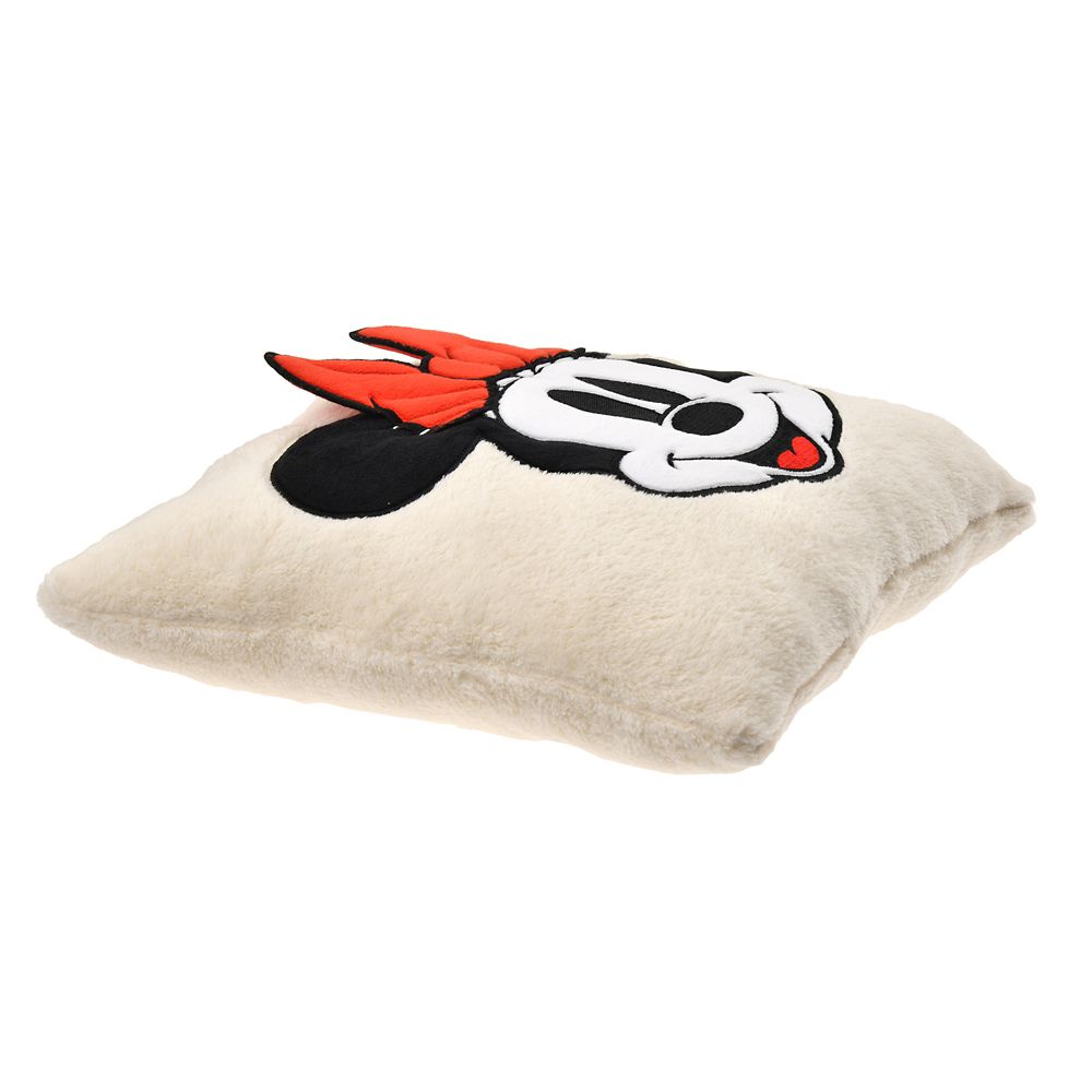 公式 ショップディズニー ミニー キッズ用長袖パジャマ クッション付き ホワイト 100 110 1