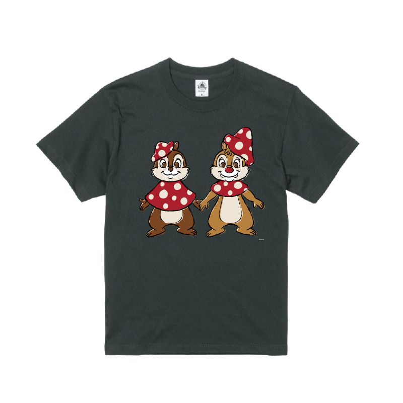 【D-Made】オーガニックコットンTシャツ チップ&デール Mushroom Forest