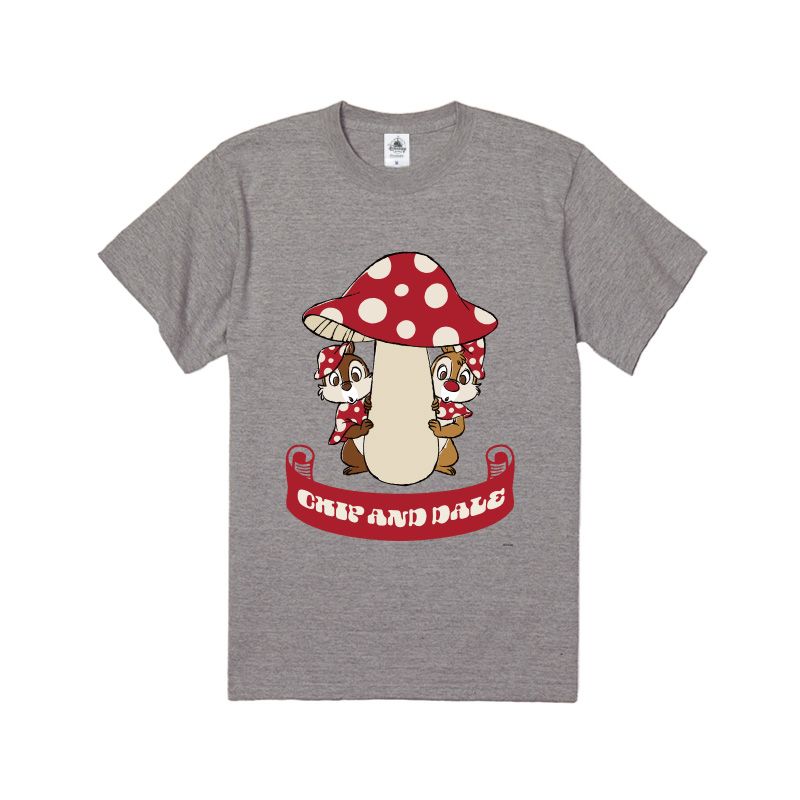 公式】ディズニーストア.jp | 【D-Made】オーガニックコットンTシャツ チップu0026デール キノコ Mushroom Forest