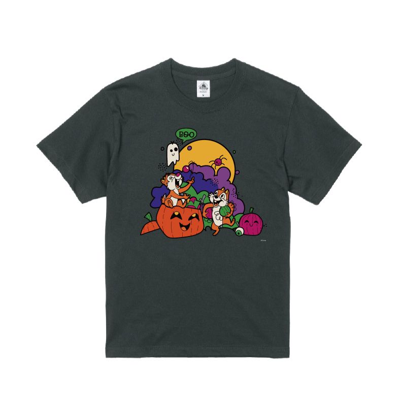 【D-Made】オーガニックコットンTシャツ チップ&デール ハロウィーン