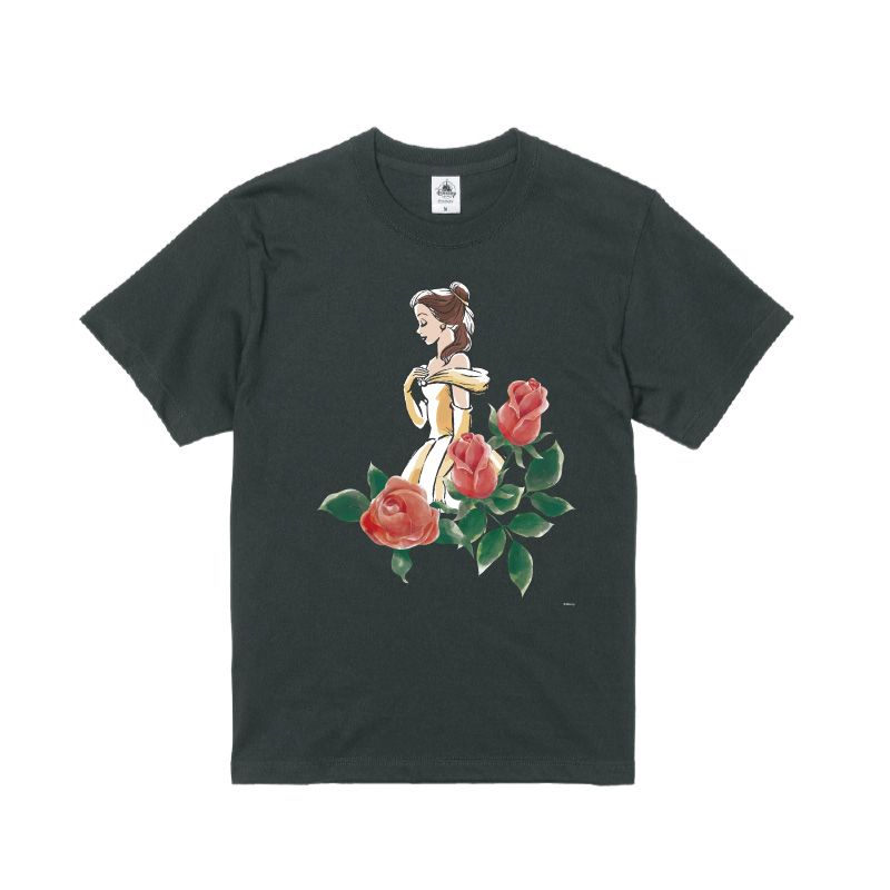 【D-Made】オーガニックコットンTシャツ ベル FLOWER PRINCESS