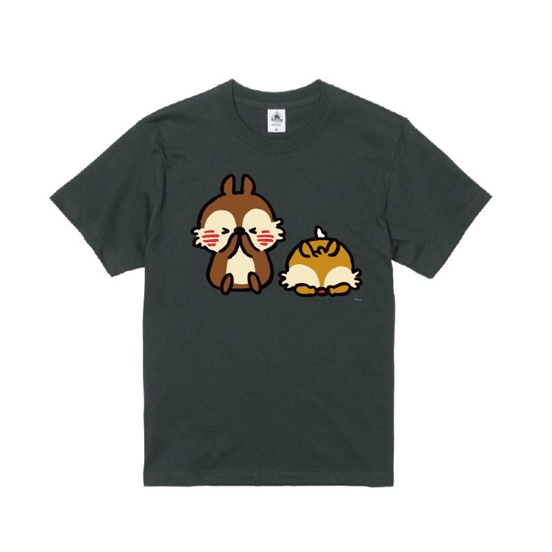 【D-Made】オーガニックコットンTシャツ うごく！カナヘイ画♪ミッキー&フレンズ 笑顔