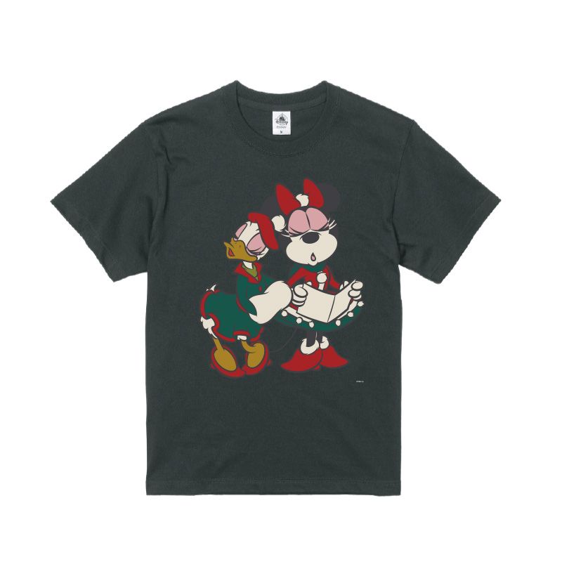 【D-Made】オーガニックコットンTシャツ ミニー&デイジー クリスマス