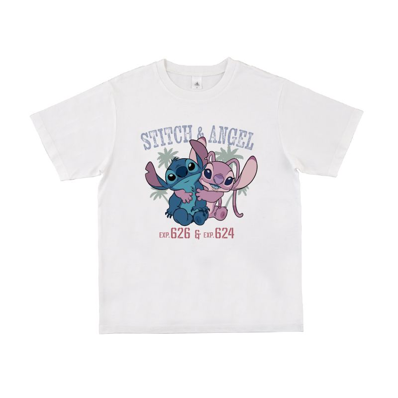 【D-Made】Tシャツ リロ＆スティッチ スティッチ＆エンジェル (期間限定7月28日まで)