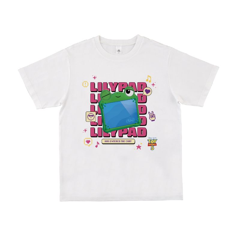 【D-Made】Tシャツ 映画『トイ・ストーリー5』リリーパッド (期間限定8月25日まで)