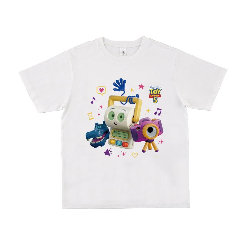 【D-Made】Tシャツ 映画『トイ・ストーリー5』テック・トリオ (期間限定8月25日まで)