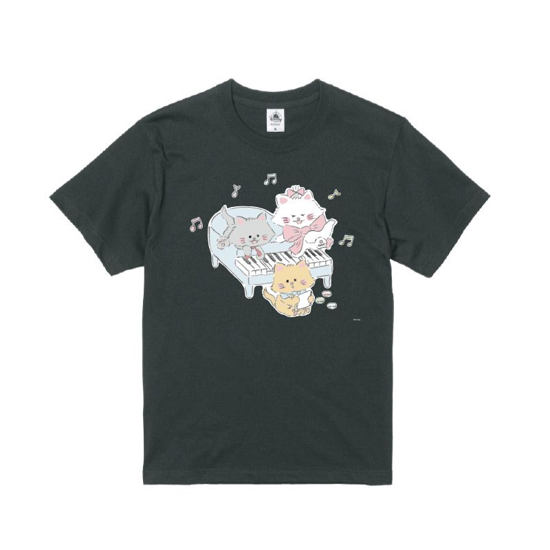 【D-Made】オーガニックコットンTシャツ マリー&トゥルーズ&ベルリオーズ CAT DAY 2023 Illustrated by Noriyuki Echigawa
