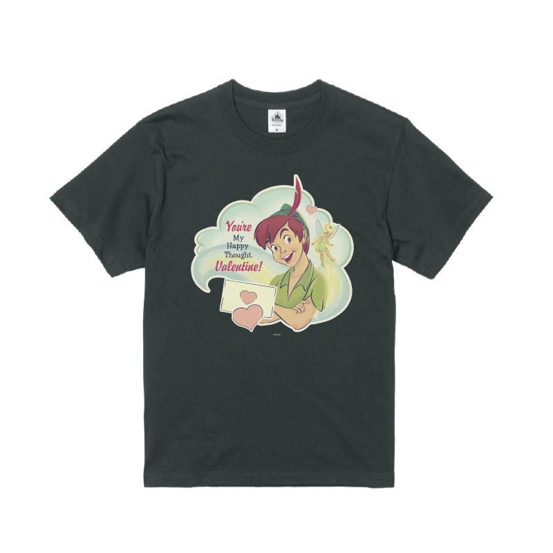 【D-Made】オーガニックコットンTシャツ ピーター・パン&ティンカー・ベル バレンタイン