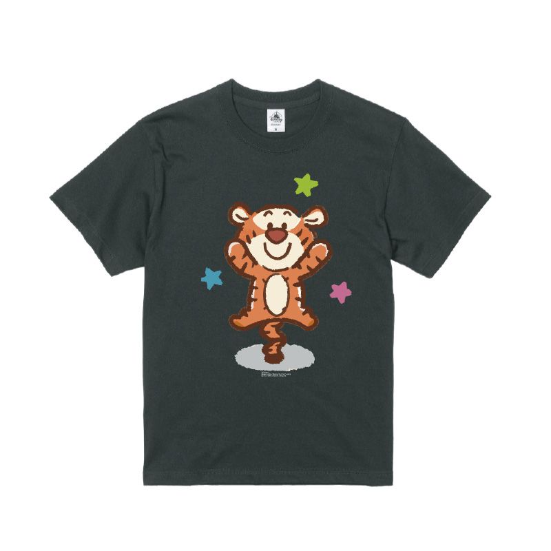 【D-Made】オーガニックコットンTシャツ Honobono画♪くまのプーさん ティガー 「はーい」