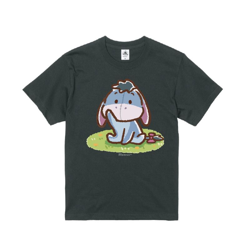 【D-Made】オーガニックコットンTシャツ Honobono画♪くまのプーさん イーヨー 「わかったー」