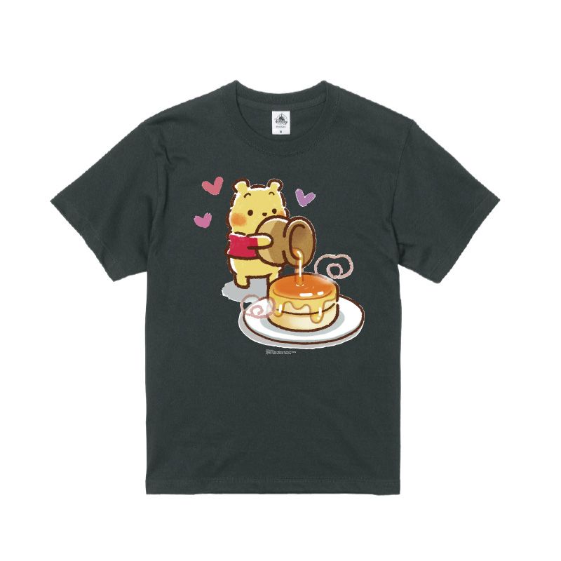 【D-Made】オーガニックコットンTシャツ Honobono画♪くまのプーさん プーさん 「おつかれさまです」