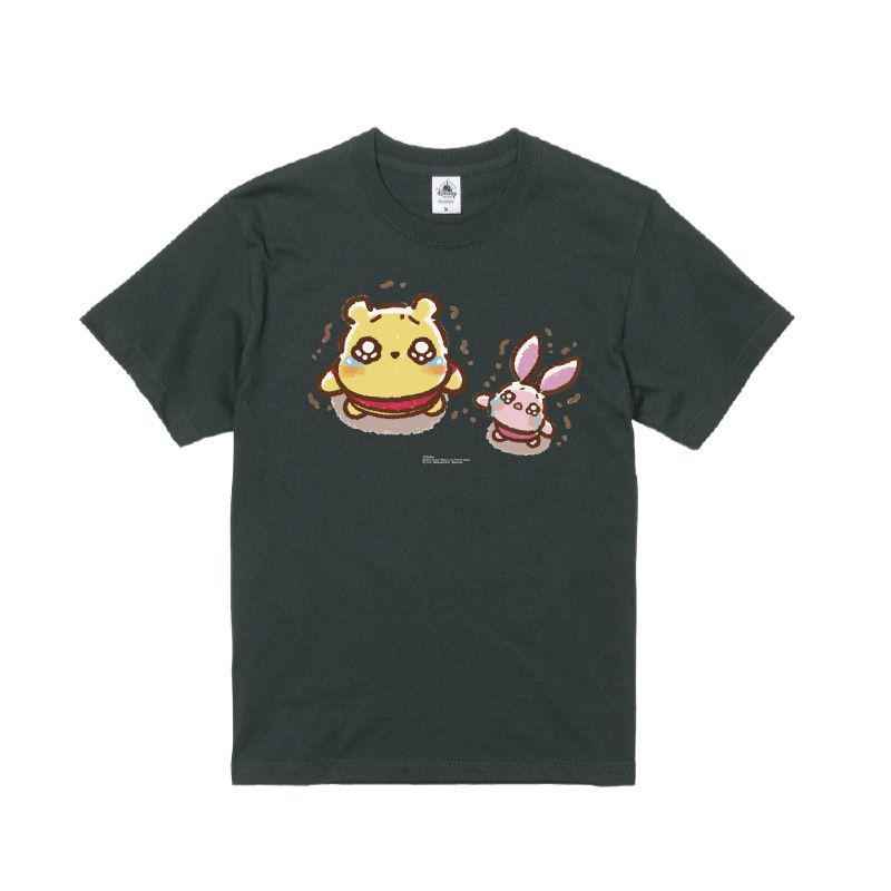 【D-Made】オーガニックコットンTシャツ Honobono画♪くまのプーさん プーさん&ピグレット