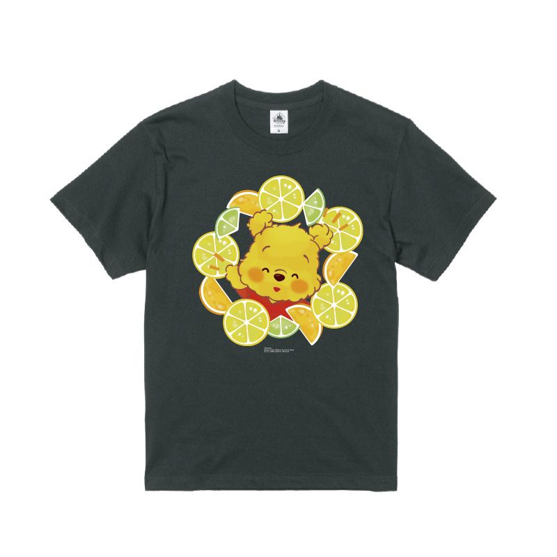 【D-Made】オーガニックコットンTシャツ もこもこ♪YUZU POOH プーさん 「やっほー」