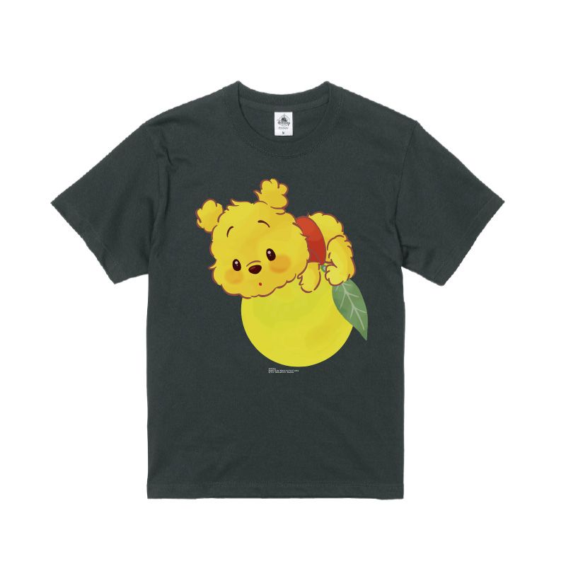 【D-Made】オーガニックコットンTシャツ もこもこ♪YUZU POOH プーさん 「OK」