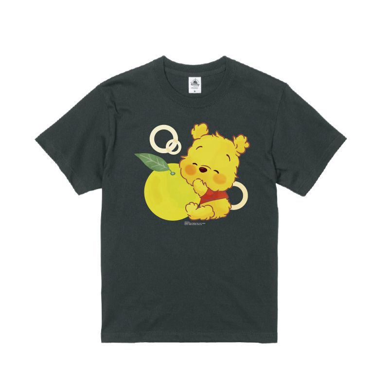 【D-Made】オーガニックコットンTシャツ もこもこ♪YUZU POOH プーさん