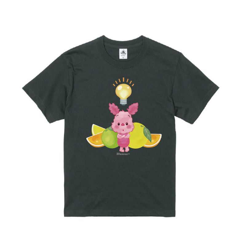 【D-Made】オーガニックコットンTシャツ もこもこ♪YUZU POOH ピグレット