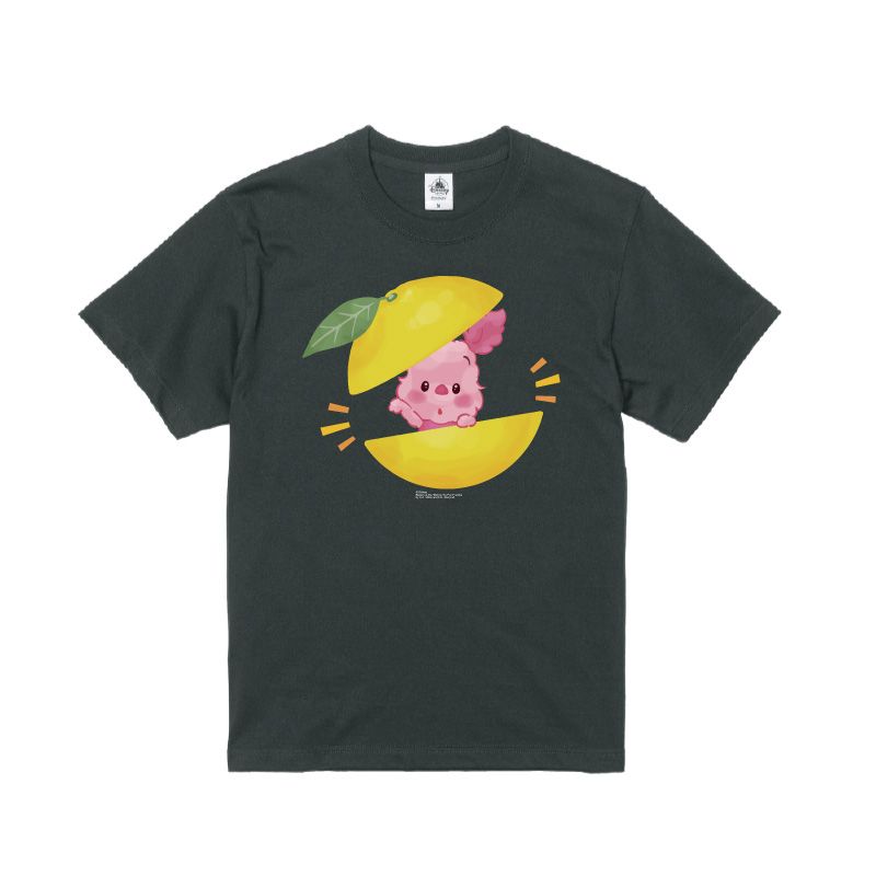 【D-Made】オーガニックコットンTシャツ もこもこ♪YUZU POOH ピグレット 「!」
