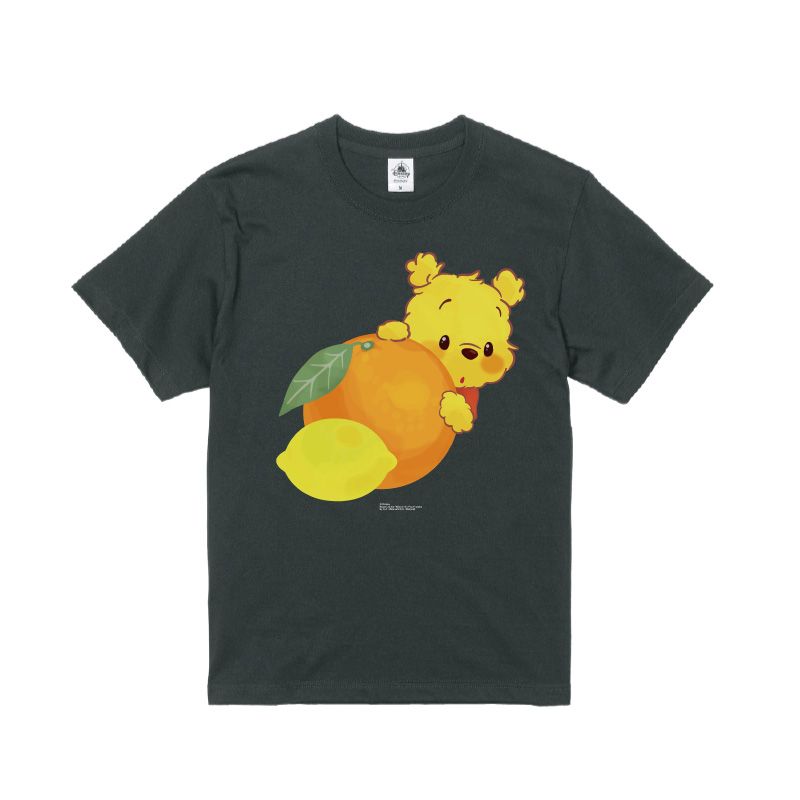 【D-Made】オーガニックコットンTシャツ もこもこ♪YUZU POOH プーさん
