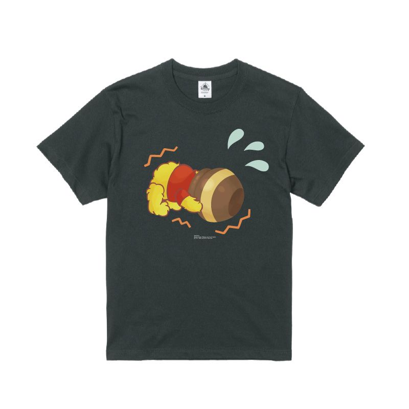 【D-Made】オーガニックコットンTシャツ もこもこ♪YUZU POOH プーさん