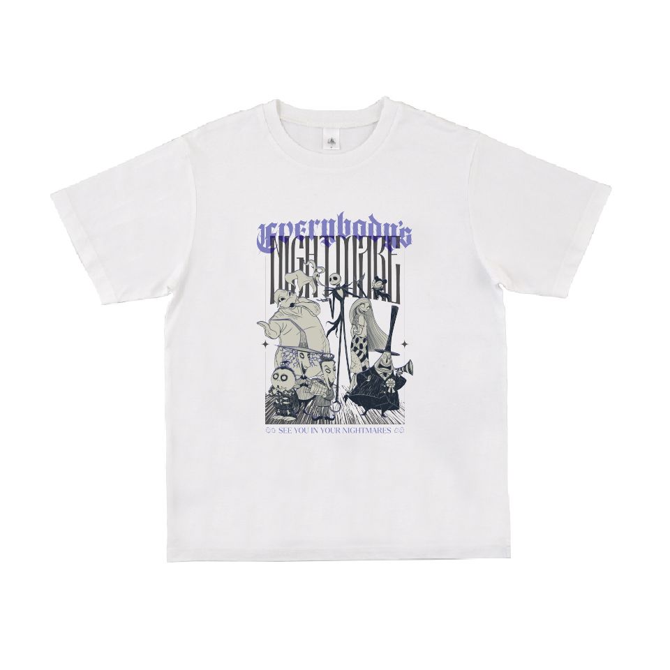 【D-Made】Tシャツ ティム・バートン ナイトメアー・ビフォア・クリスマス 集合 (期間限定11月3日まで)