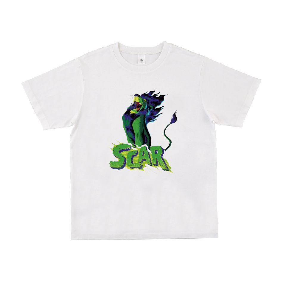 【D-Made】Tシャツ ディズニー ヴィランズ スカー SCAR (期間限定11月3日まで)