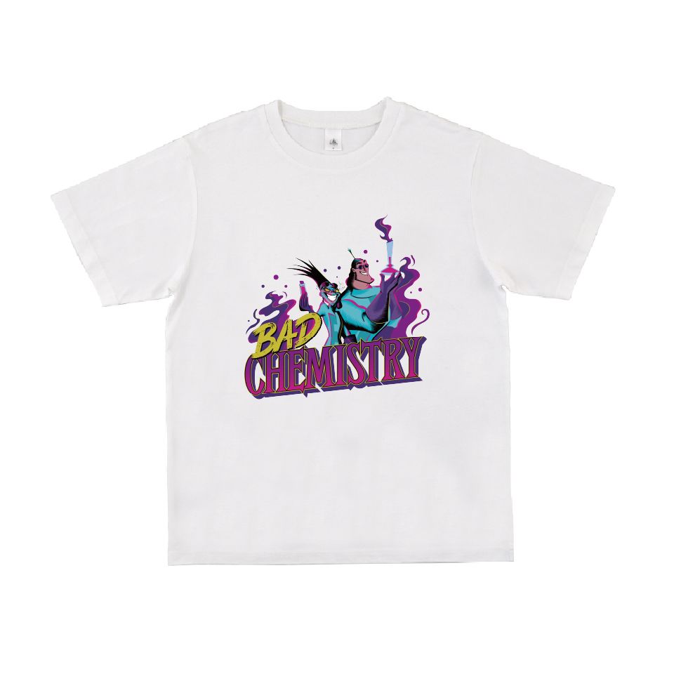 【D-Made】Tシャツ ディズニー ヴィランズ イズマ＆クロンク BAD CHEMISTRY (期間限定11月3日まで)