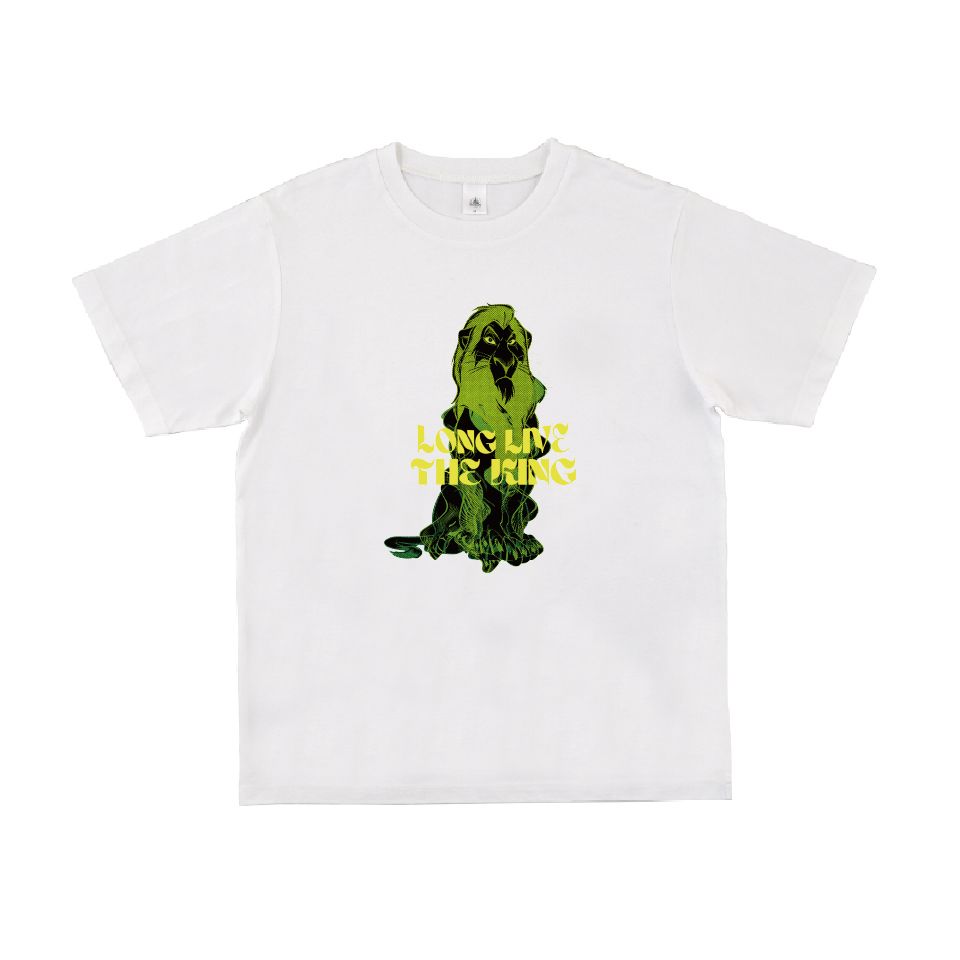 【D-Made】Tシャツ ディズニー ヴィランズ スカー LONG LIVE THE KING (期間限定11月3日まで)