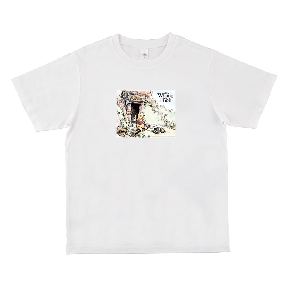 【D-Made】Tシャツ Winnie the Pooh 100周年記念 プーさんA(期間限定 3月30日まで)