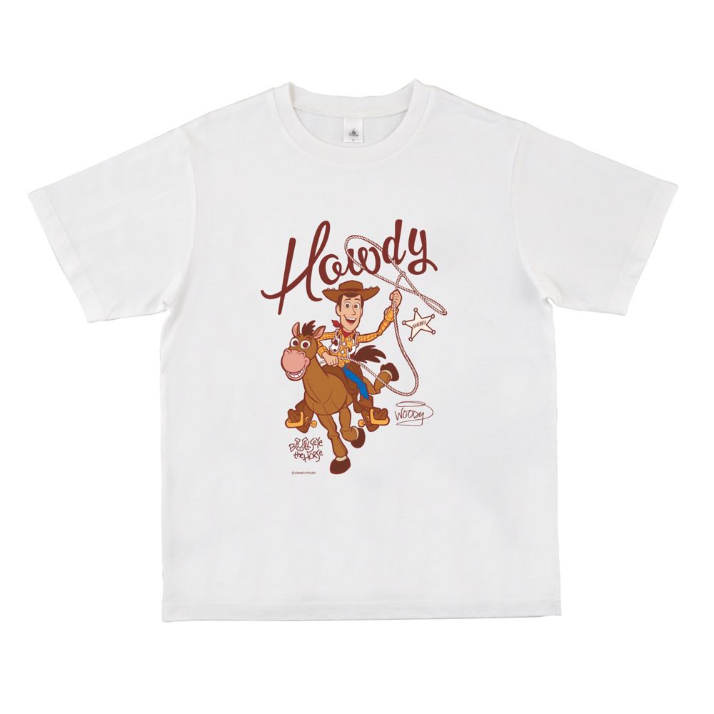 【D-Made】Tシャツ トイ・ストーリー ウッディ＆ブルズアイ