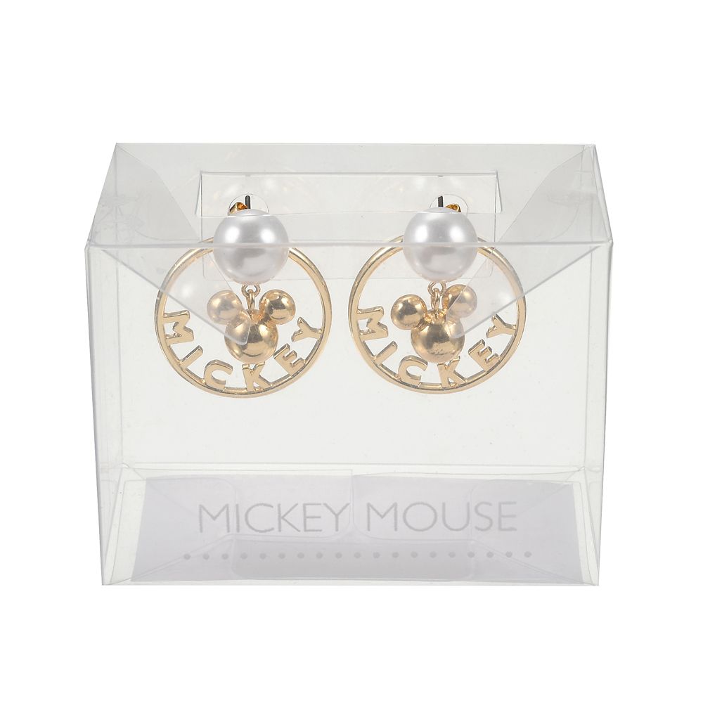 公式 ショップディズニー Accommode ミッキー ピアス 2way パールポイント