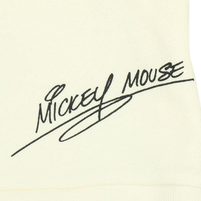 【ベビードール】ミッキー ヒョウ柄ボアポケットドッキングロンパース 0006B / ベビーサイズ 赤ちゃん 出産祝い 贈り物 プレゼント リンクコーデ ペアルック 親子コーデ ベビー服 スウェット素材